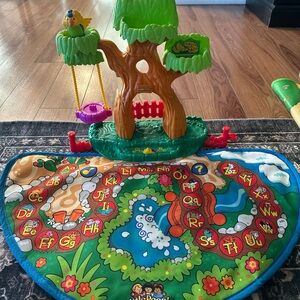 Vibrant Alphabet Treehouse Play Set